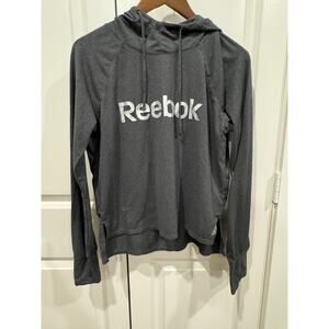 Like new grey Reebok hoodie size M